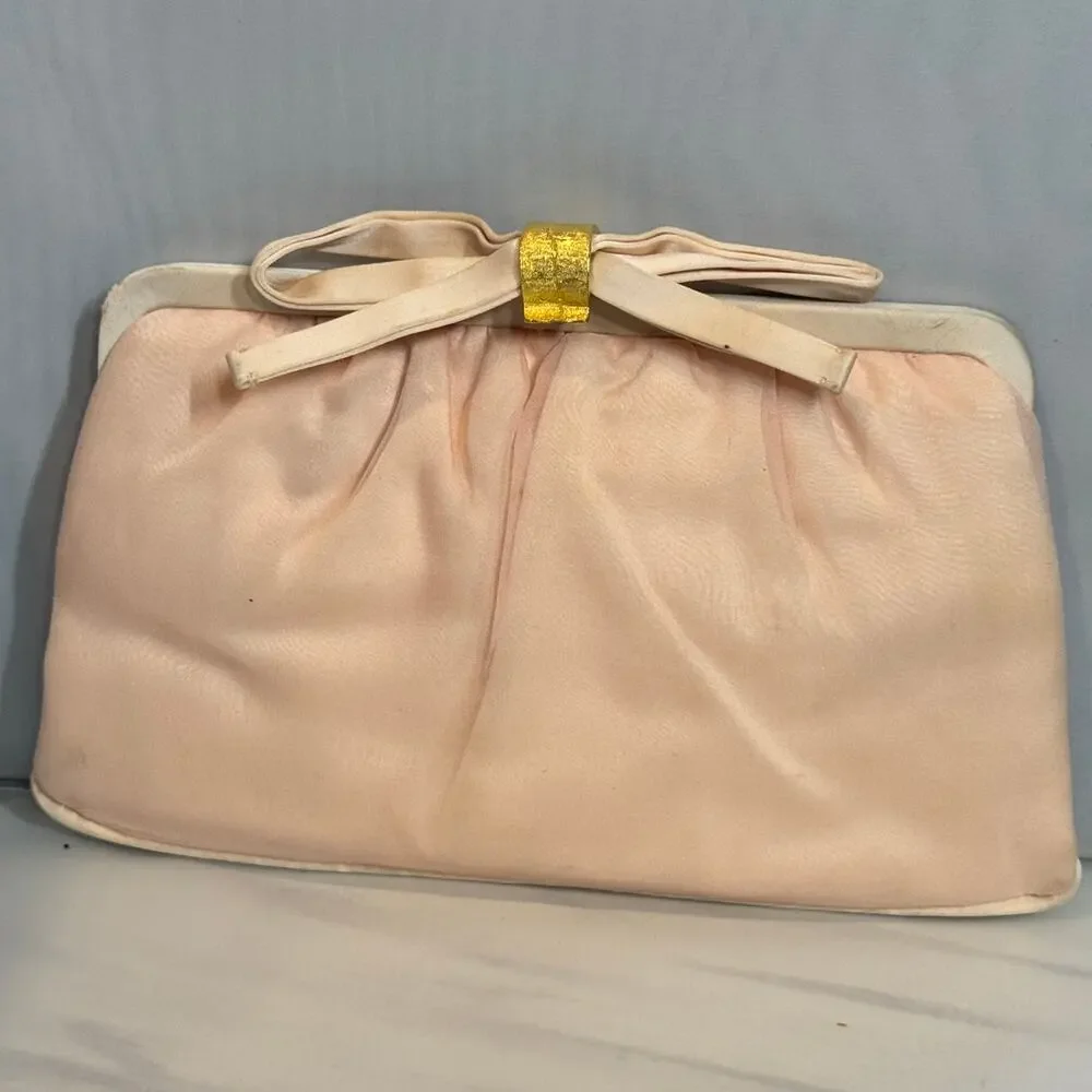 Magid vintage purse, silk after 5 collection with coin purse, 1950's, 60's , MCM